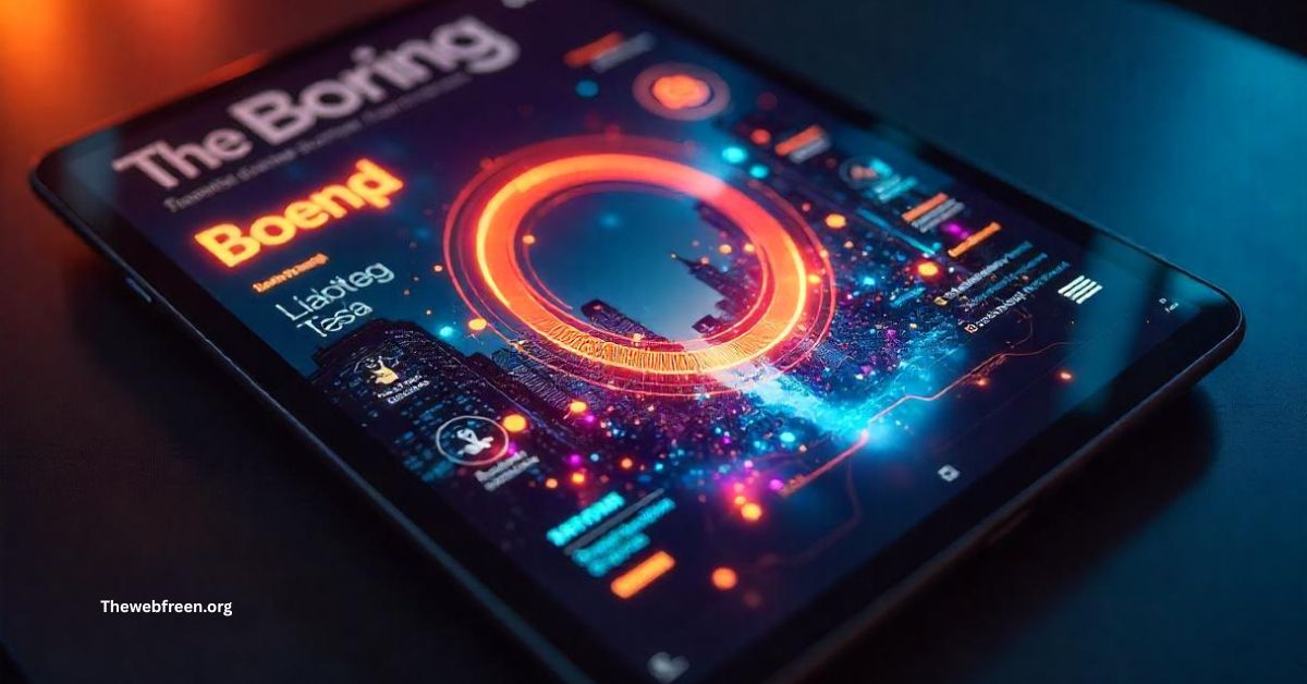 Tech TheBoringMagazine: Latest in Smart Innovation
